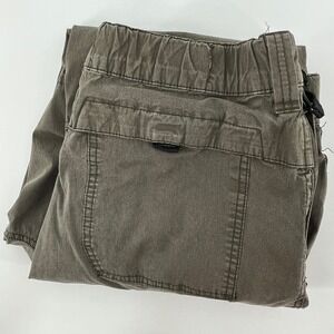 BC Clothing Cargo Pants, Women, Mx32, Olive Green, Utility Pockets Elastic Waist
